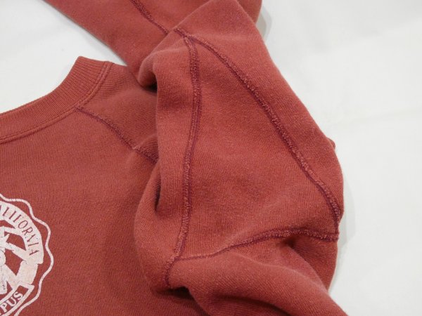 画像10: 60s Collegiate Pacific FLOCKY PRINT SWEAT (10)