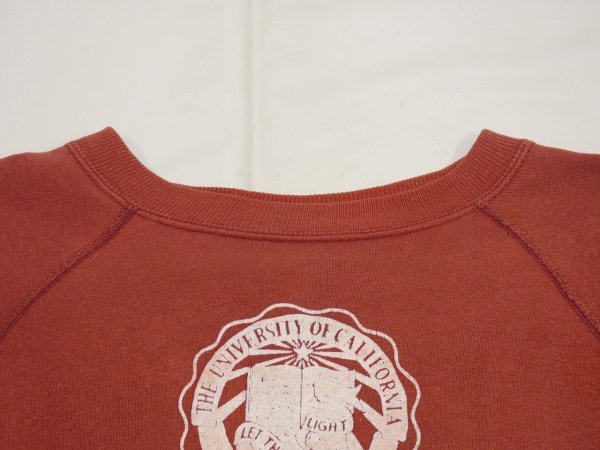画像4: 60s Collegiate Pacific FLOCKY PRINT SWEAT (4)