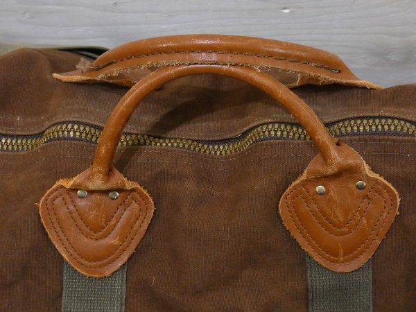 画像8: 80s 90s L.L.Bean BEAN'S ZIPPER DUFFLE BAG (8)