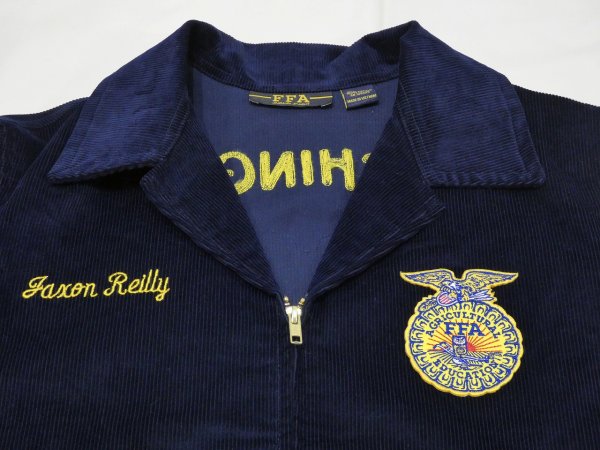 画像4: 00s FFA OFFICIAL CORDUROY WORK JACKET SIZE 44 (4)