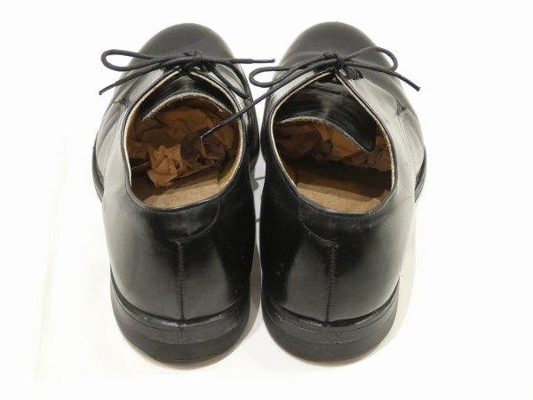 画像10: 80s US NAVY USN OXFORD SERVICE SHOES 10 W (10)