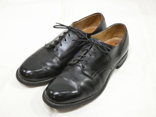 画像3: 80s US NAVY USN OXFORD SERVICE SHOES 10 W (3)