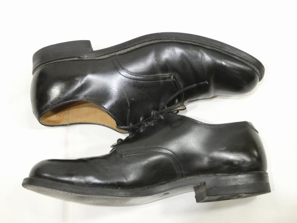 画像6: 80s US NAVY USN OXFORD SERVICE SHOES 10 W (6)