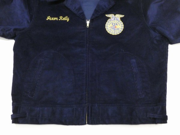 画像5: 00s FFA OFFICIAL CORDUROY WORK JACKET SIZE 44 (5)
