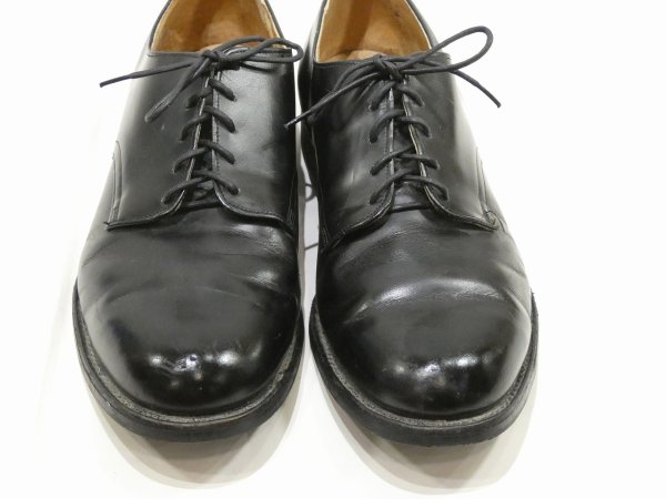 画像7: 80s US NAVY USN OXFORD SERVICE SHOES 10 W (7)