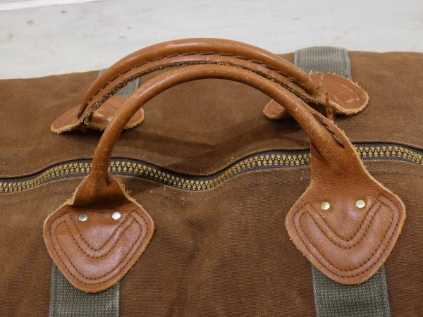 画像7: 80s 90s L.L.Bean BEAN'S ZIPPER DUFFLE BAG LARGE (7)