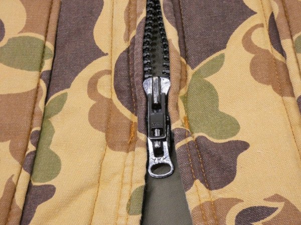 画像11: 80s SAFTBAK DUCK HUNTER CAMO QUILTING HUNTING JACKET (11)