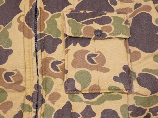 画像6: 80s SAFTBAK DUCK HUNTER CAMO QUILTING HUNTING JACKET (6)
