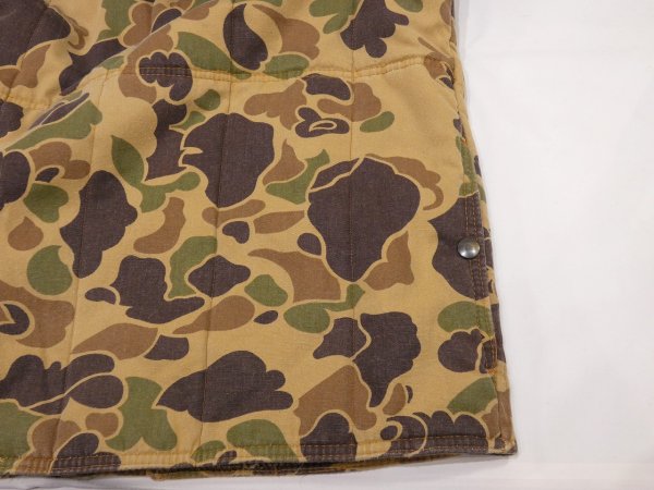 画像14: 80s SAFTBAK DUCK HUNTER CAMO QUILTING HUNTING JACKET (14)