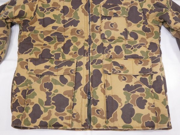 画像5: 80s SAFTBAK DUCK HUNTER CAMO QUILTING HUNTING JACKET (5)