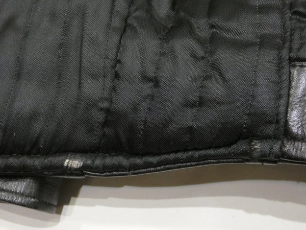 画像15: 50s Rich Sher HORSE HIDE DOUBLE RIDERS MOTOCYCLE JACKET (15)