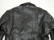 画像16: 50s Rich Sher HORSE HIDE DOUBLE RIDERS MOTOCYCLE JACKET (16)