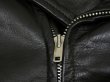 画像8: 50s Rich Sher HORSE HIDE DOUBLE RIDERS MOTOCYCLE JACKET (8)