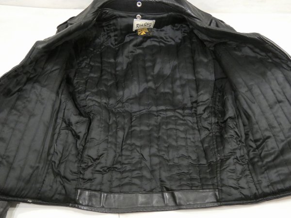 画像14: 50s Rich Sher HORSE HIDE DOUBLE RIDERS MOTOCYCLE JACKET (14)