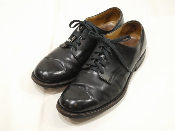画像3: 80s US NAVY USN OXFORD SERVICE SHOES 7 1/2 R  (3)