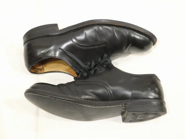 画像6: 80s US NAVY USN OXFORD SERVICE SHOES 7 1/2 R  (6)