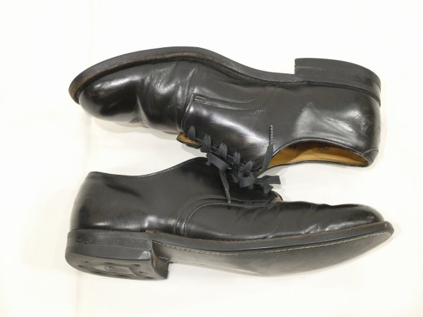 画像5: 80s US NAVY USN OXFORD SERVICE SHOES 7 1/2 R  (5)