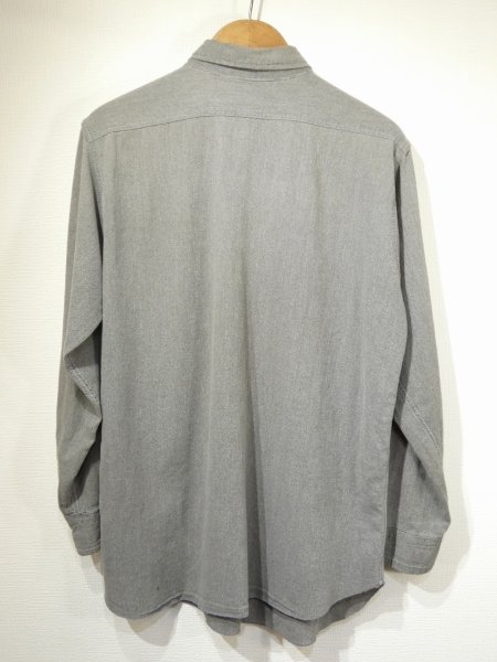 画像2: 40s 50s Rail Chief SALT&PEPPER BLACK CHAMBRAY SHIRT (2)