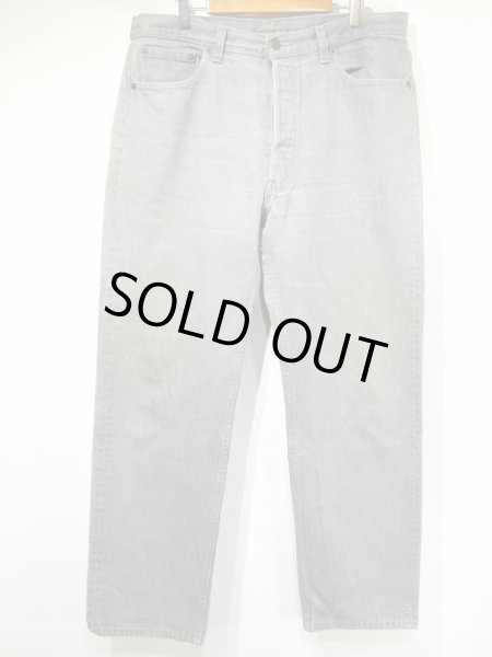 画像1: 80s Levi's 501-0636 YARN DYED GRAY DENIM PANTS MADE IN USA (1)