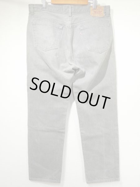 画像2: 80s Levi's 501-0636 YARN DYED GRAY DENIM PANTS MADE IN USA (2)