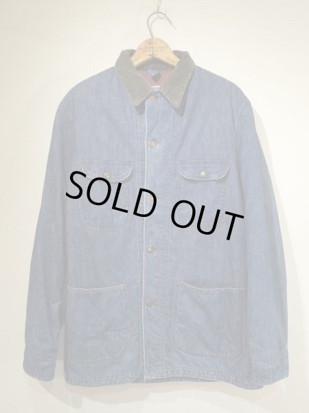 画像1: 50s PENNEY'S BIG MAC DENIM CHORE JACKET COVERALL with BLANKET LINER (1)