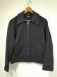 画像1: 30s UNKNOWN GROMMET ZIPPER WOOL SPORTS JACKET (1)