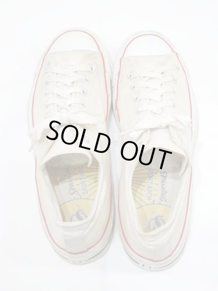 50s 60s SPALDING CANVAS SNEAKER MADE IN USA - RICUR