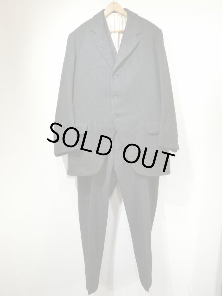 画像1: 1900s 10s J&H ELLIS 3pcs SET UP SUIT SACK COAT  (1)