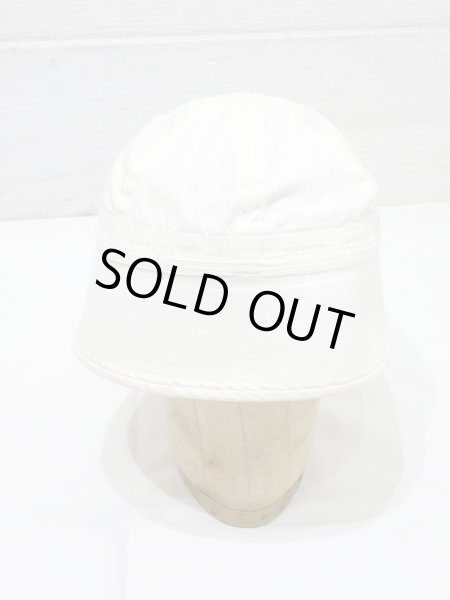 画像2: 70s US NAVY USN SAILOR DIXIE HAT with STENCIL (2)