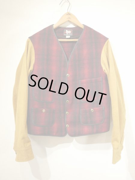 画像1: 50s Woolrich SWITING DESIGN WOOL JACKET (1)