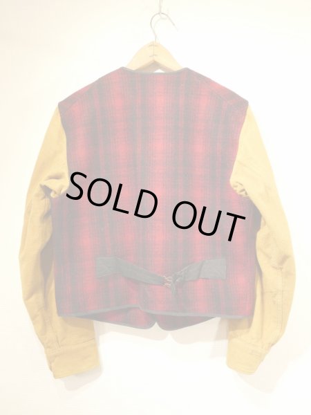 画像2: 50s Woolrich SWITING DESIGN WOOL JACKET (2)