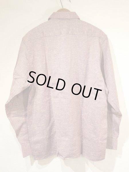 画像2: 50s Sportswear BORDER NEP RAYON BOX SHIRT DEAD STOCK  (2)