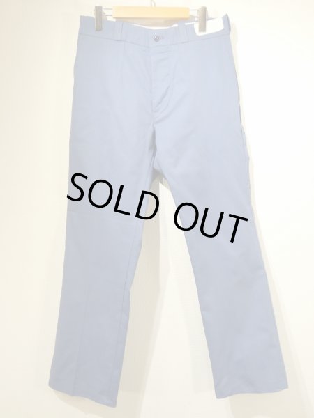 画像1: 60s 70s UNKNOWN WORK TROUSERS CHINO PANTS DEAD STOCK (1)