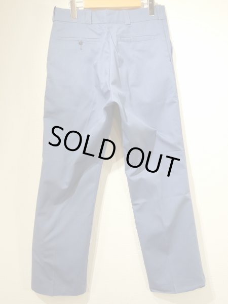 画像2: 60s 70s UNKNOWN WORK TROUSERS CHINO PANTS 32×30 DEAD STOCK (2)