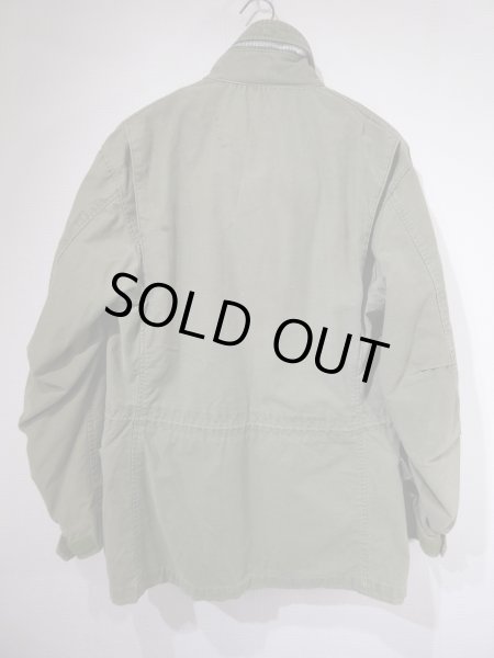 画像2: 60s 1965 US ARMY M-65 COTTON SATEEN OG-107 FIELD JACKET 1ST TYPE ALUMINUM ZIPPER S-R (2)