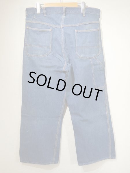 画像2: 50s JC Penney BIG MAC DENIM PAINTER WORK PANTS (5) (2)