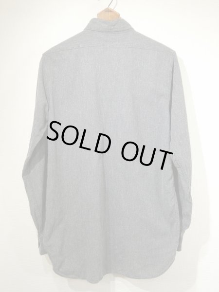 画像2: 50s King Kole SALT&PEPPER BLACK CHAMBRAY SHIRT (2)