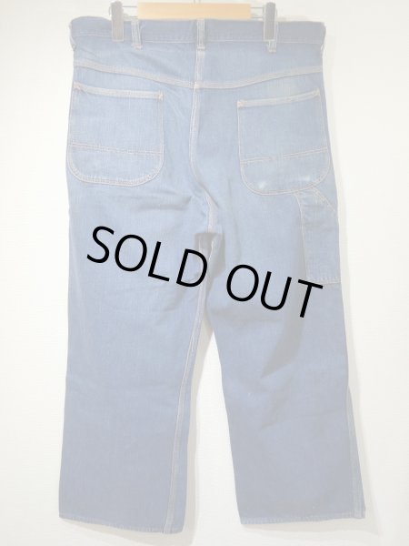 画像2: 50s JC Penney BIG MAC DENIM PAINTER WORK PANTS (6) (2)