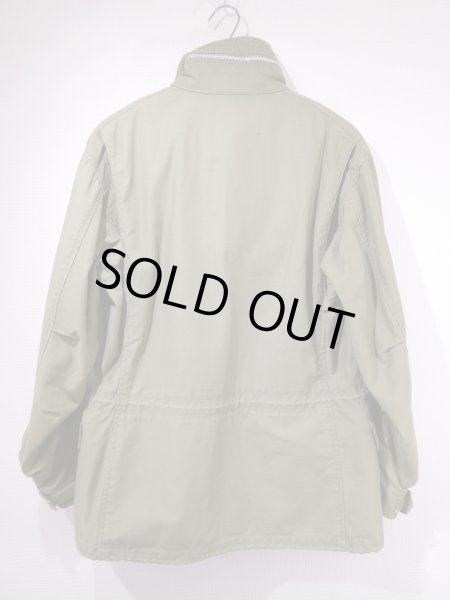画像2: 60s 1965 US ARMY M-65 COTTON SATEEN OG-107 FIELD JACKET 1ST TYPE ALUMINUM ZIPPER S-S (2)