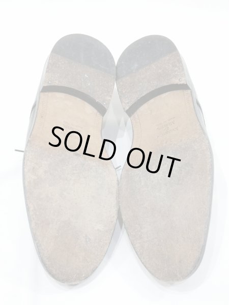 画像11: Johnston & Murphy CELIINI PLAIN TOE LEATHER SHOES MADE IN ITALY (11)