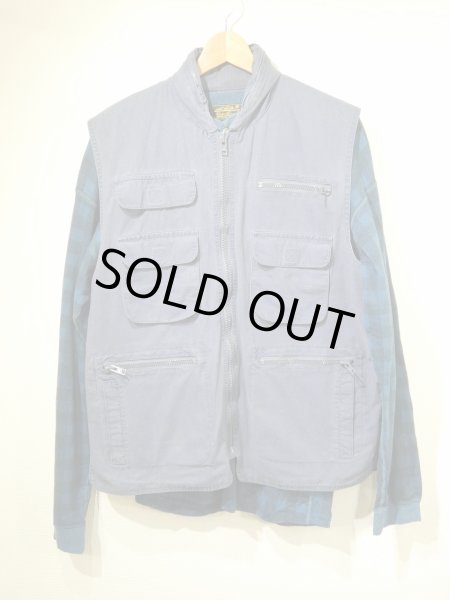 画像3: 80s BANANA REPUBLIC SAFARI HUNTING FISHING DESIGN VEST (3)