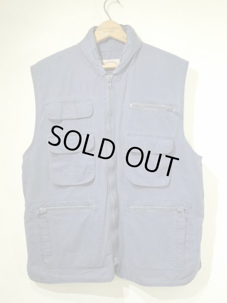 画像1: 80s BANANA REPUBLIC SAFARI HUNTING FISHING DESIGN VEST (1)