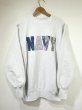 画像1: 90s I.A.Bedford REVERSE WEAVE STYLE SWEAT US NAVY MADE IN USA (1)