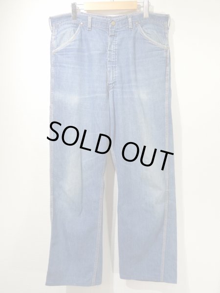 画像1: 60s BLUE BELL DENIM PAINTER WORK PANTS (1)