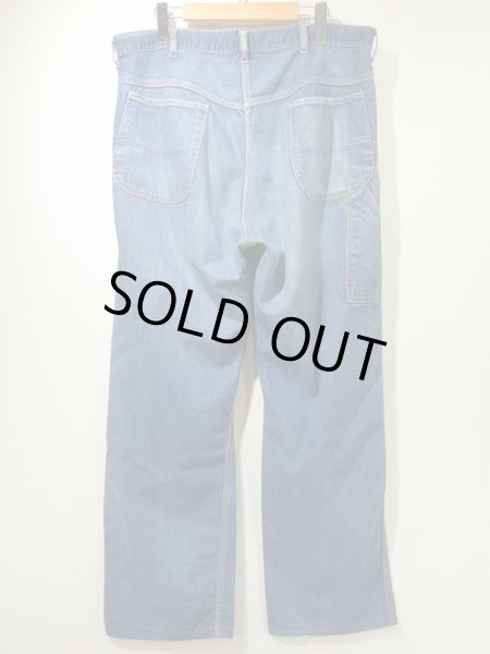 画像2: 60s BLUE BELL DENIM PAINTER WORK PANTS (2)