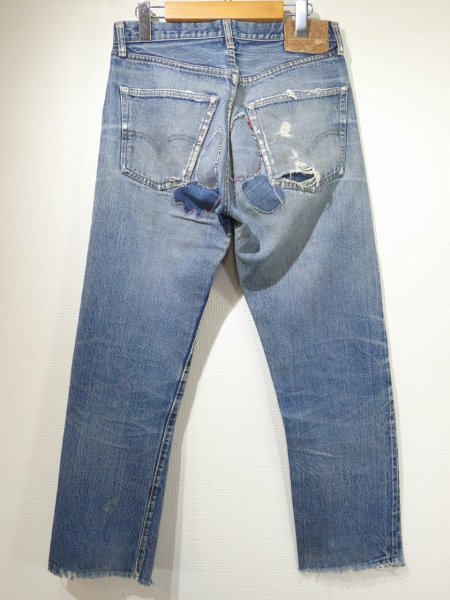 画像2: 70s LEVI'S 501 BIG E HIPPIE STYLE DENIM PANTS (2)