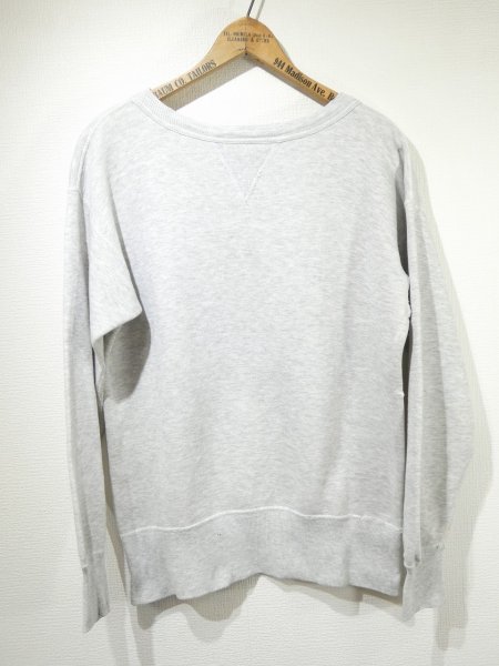 画像1: 50s UNKNOWN FRONT V BLANK SWEAT (1)
