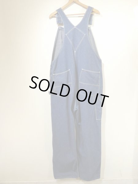 画像2: 〜 50s OLD HICKORY DENIM OVERALL (2)