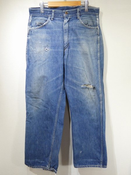 画像1: 60s JC Penney PAYDAY DENIM PAINTER WORK PANTS (1)