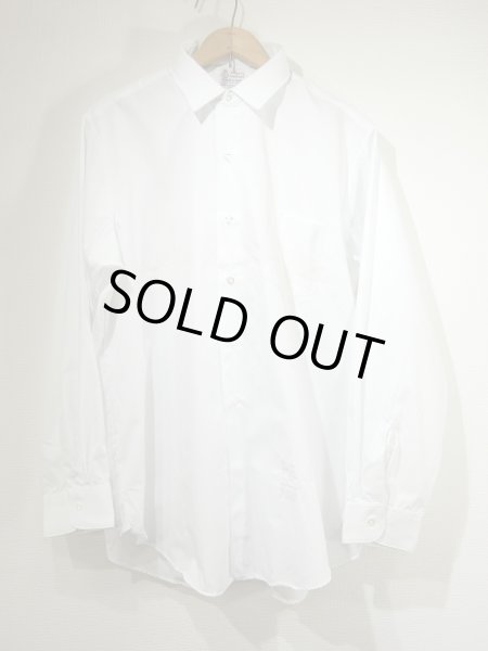 画像1: 60s PENNEY'S TOWNCRAFT WHITE DRESS SHIRT DEAD STOCK (1)